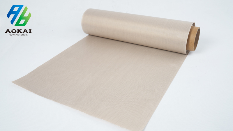 beige teflon fabric