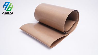 Double-layer composite Teflon conveyor belt