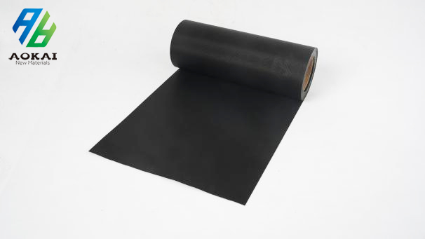 black PTFE fiberglass cloth