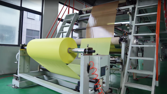 Membrane tape coating machine