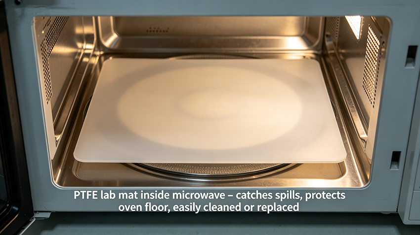 PTFE_Lab_Mat_in_Microwave.png