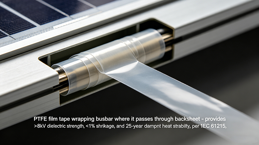 PTFE_Film_Tape_Wrapping_PV_Busbar_Closeup.png